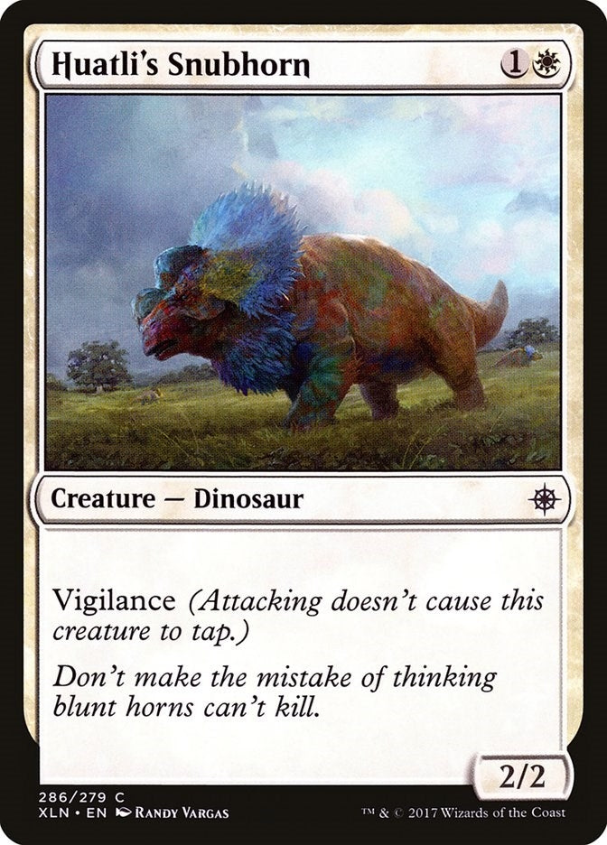 Huatli's Snubhorn (286) (XLN)