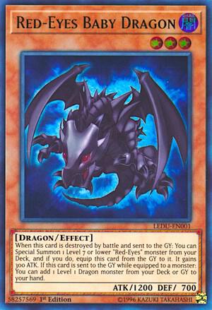 Red-Eyes Baby Dragon (LEDU-EN001) (LEDU)