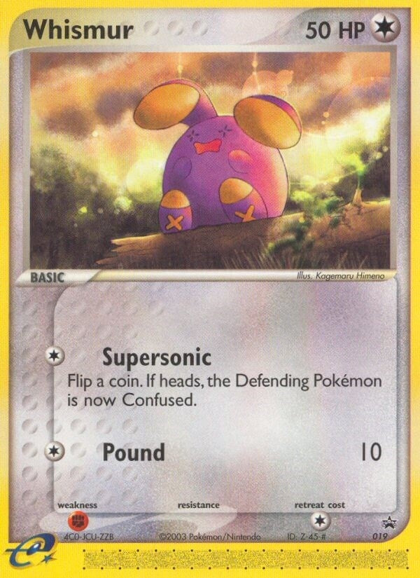 Whismur - 019 (Target Promo) (019) (PR)