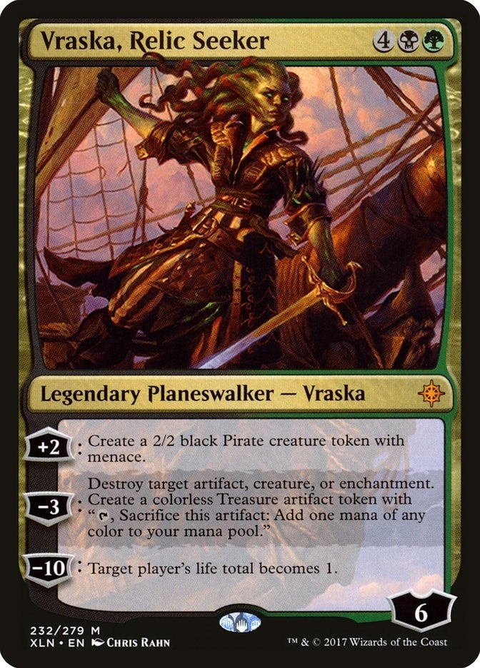Vraska, Relic Seeker (232) (XLN)