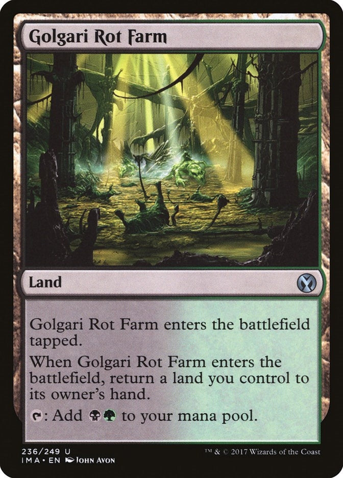 Golgari Rot Farm (236) (IMA)