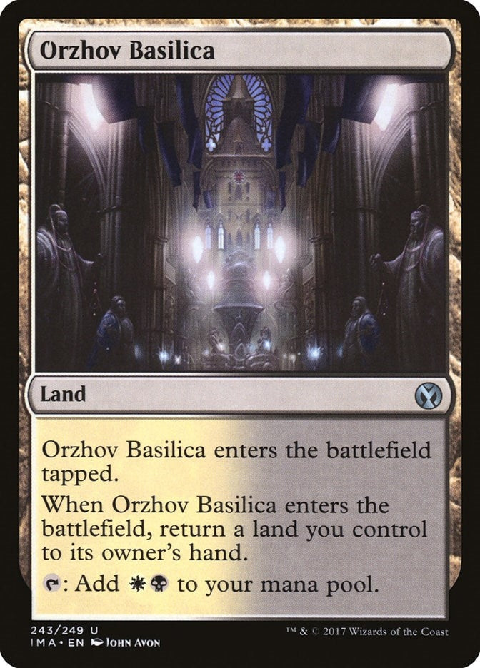 Image for Orzhov Basilica (243) (IMA) - Magic: The Gathering