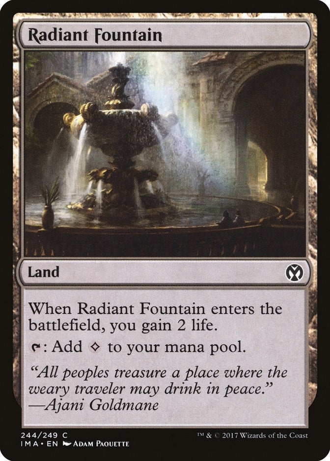 Image for Radiant Fountain (244) (IMA) - Magic: The Gathering