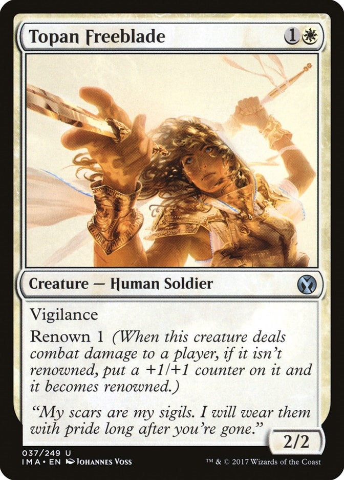 Image for Topan Freeblade (37) (IMA) - Magic: The Gathering