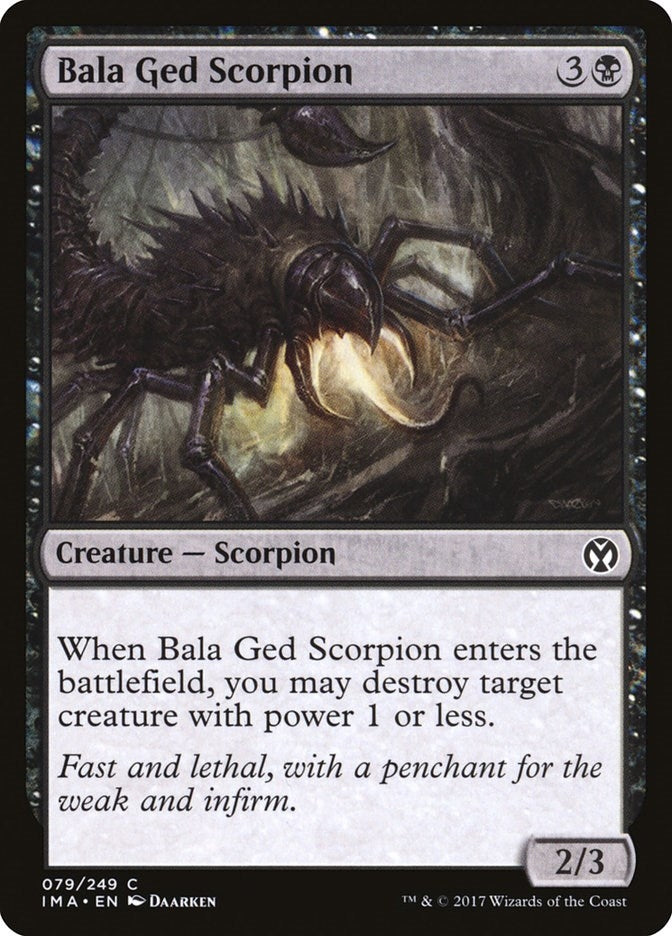 Image for Bala Ged Scorpion (79) (IMA) - Magic: The Gathering