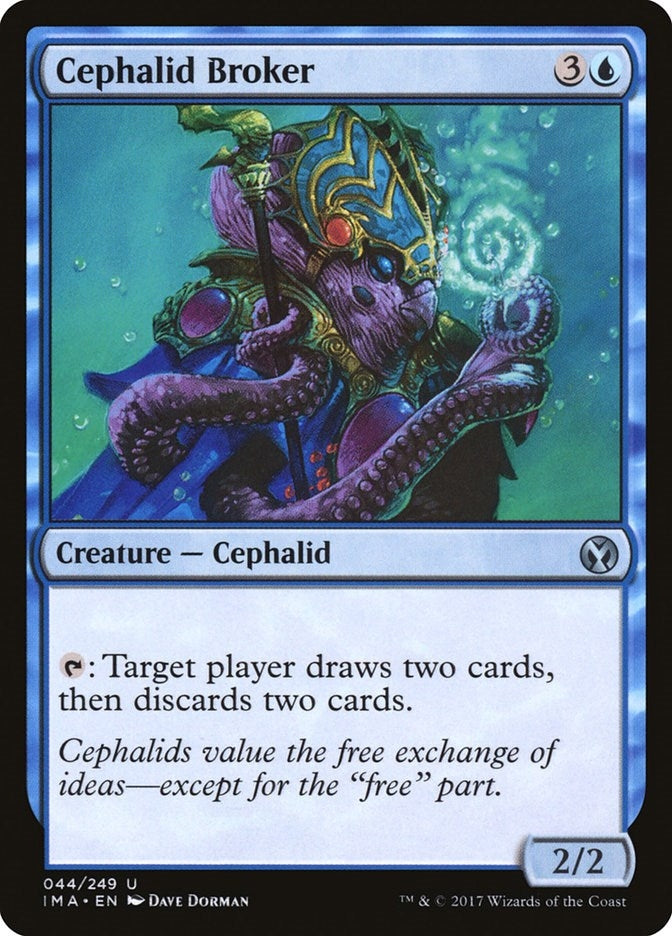 Image for Cephalid Broker (44) (IMA) - Magic: The Gathering