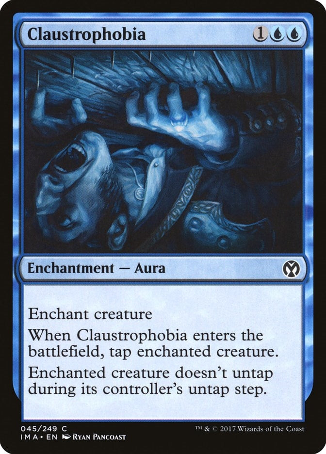 Image for Claustrophobia (45) (IMA) - Magic: The Gathering