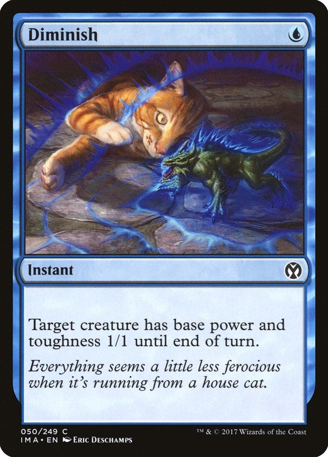 Image for Diminish (50) (IMA) - Magic: The Gathering