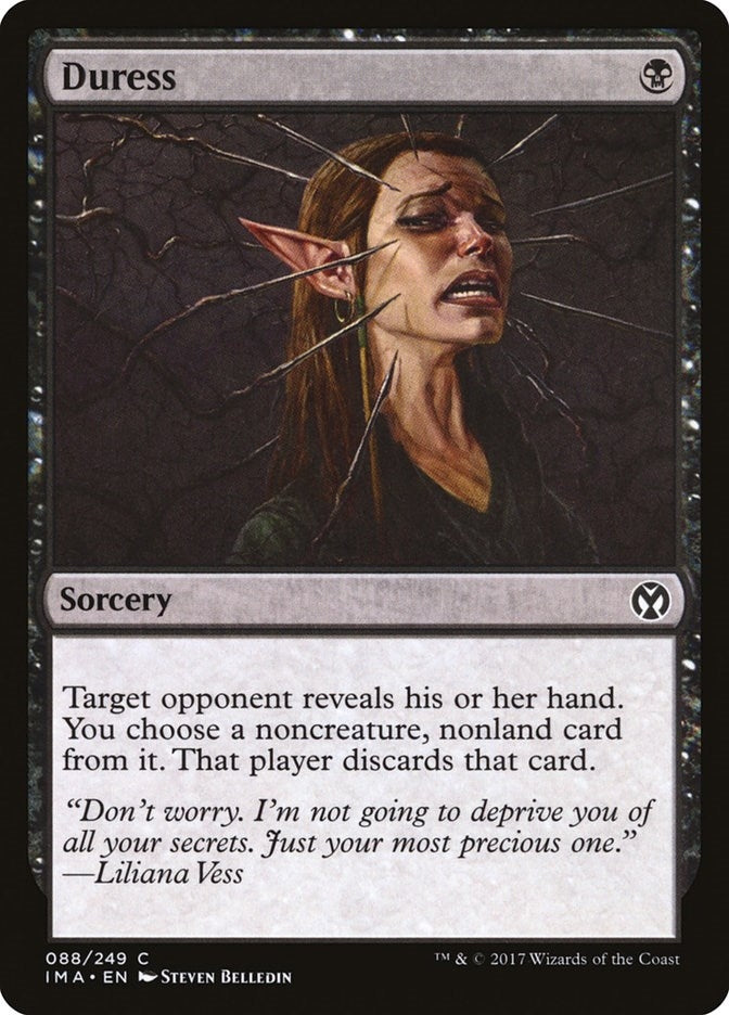 Image for Duress (88) (IMA) - Magic: The Gathering