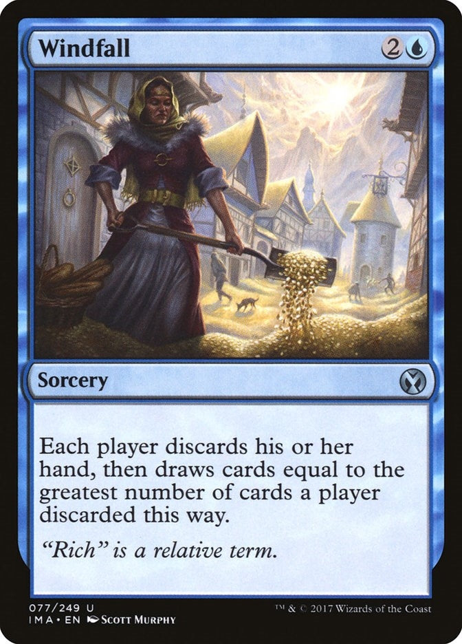 Image for Windfall (77) (IMA) - Magic: The Gathering