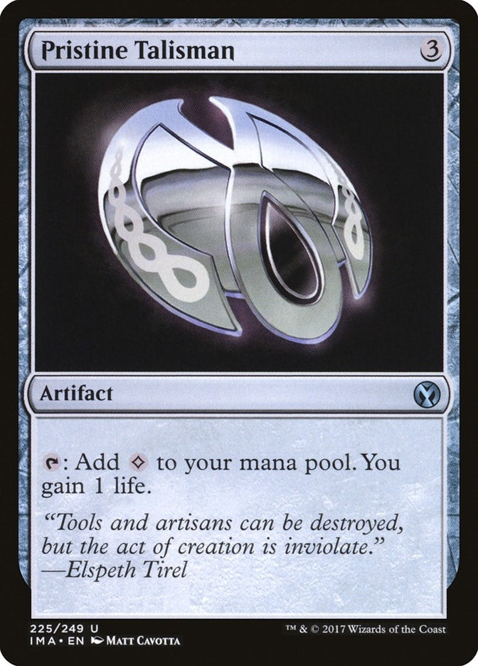 Image for Pristine Talisman (225) (IMA) - Magic: The Gathering