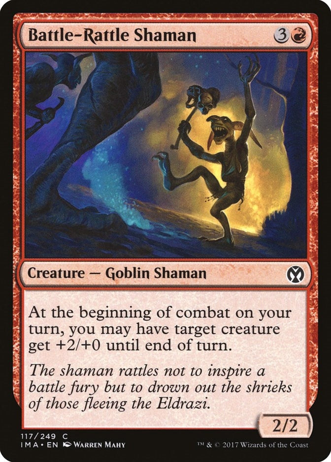 Image for Battle-Rattle Shaman (117) (IMA) - Magic: The Gathering