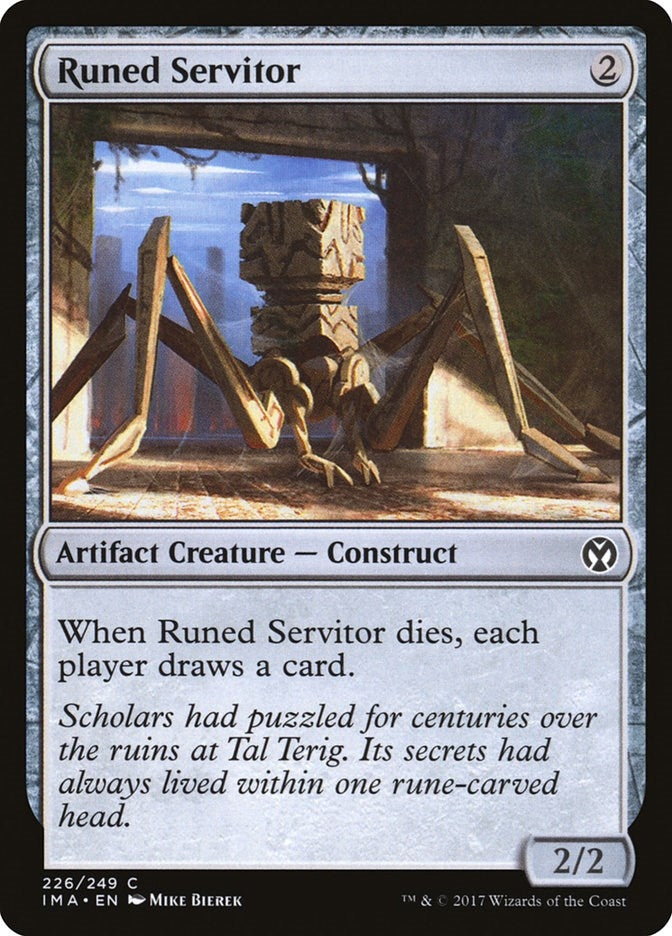 Image for Runed Servitor (226) (IMA) - Magic: The Gathering