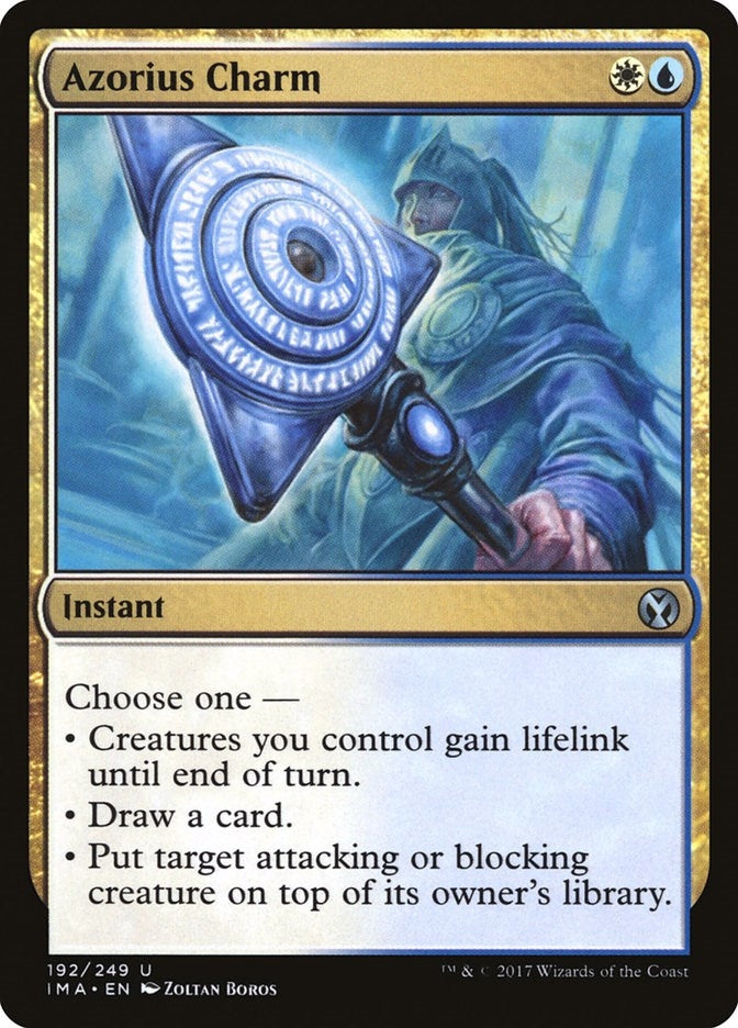 Image for Azorius Charm (192) (IMA) - Magic: The Gathering