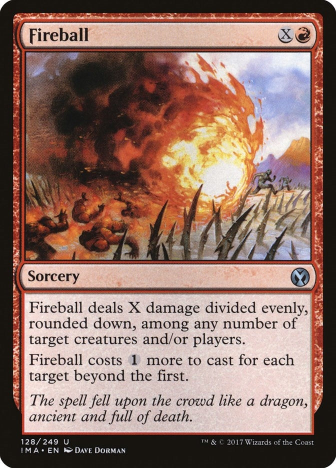 Image for Fireball (128) (IMA) - Magic: The Gathering