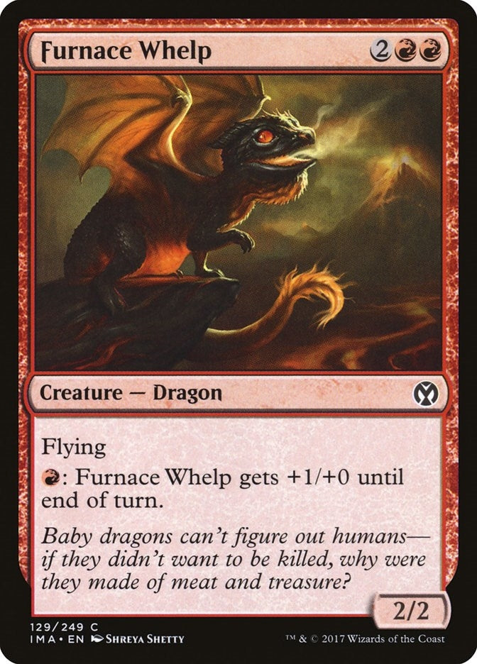 Image for Furnace Whelp (129) (IMA) - Magic: The Gathering