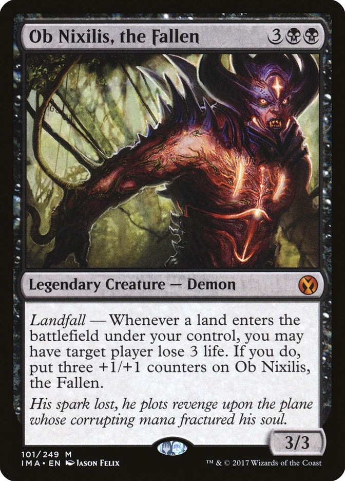 Image for Ob Nixilis, the Fallen (101) (IMA) - Magic: The Gathering