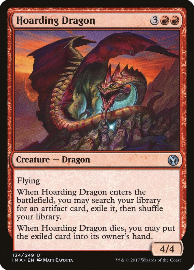 Image for Hoarding Dragon (134) (IMA) - Magic: The Gathering