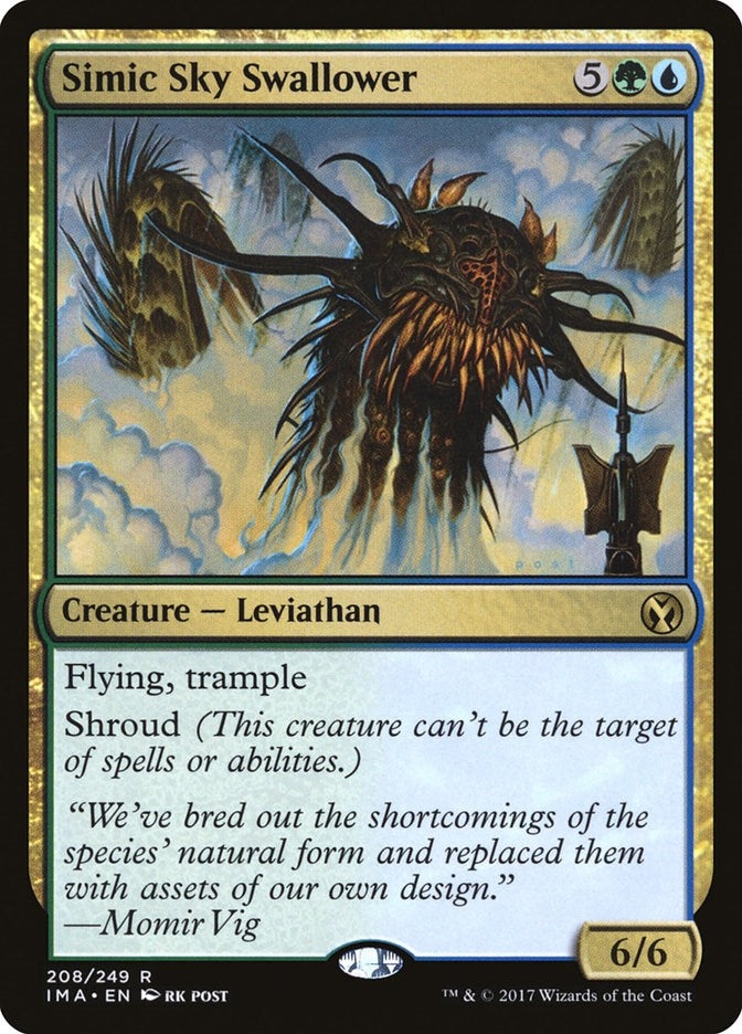 Image for Simic Sky Swallower (208) (IMA) - Magic: The Gathering