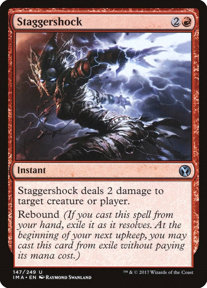 Image for Staggershock (147) (IMA) - Magic: The Gathering