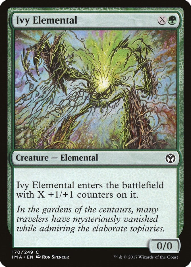 Image for Ivy Elemental (170) (IMA) - Magic: The Gathering
