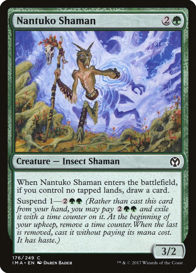 Image for Nantuko Shaman (176) (IMA) - Magic: The Gathering