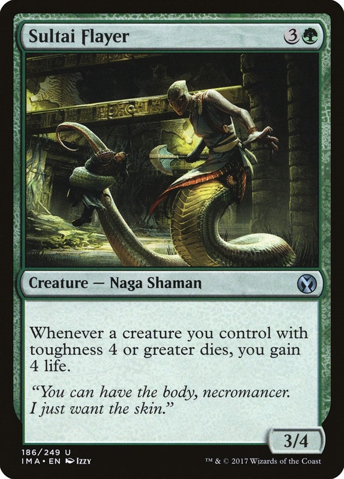 Image for Sultai Flayer (186) (IMA) - Magic: The Gathering