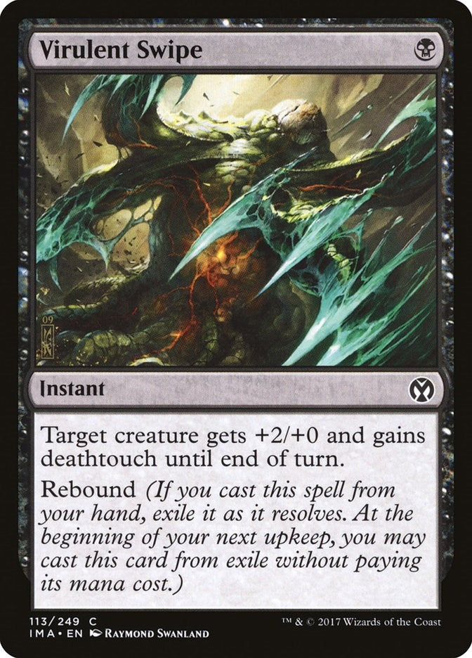 Image for Virulent Swipe (113) (IMA) - Magic: The Gathering