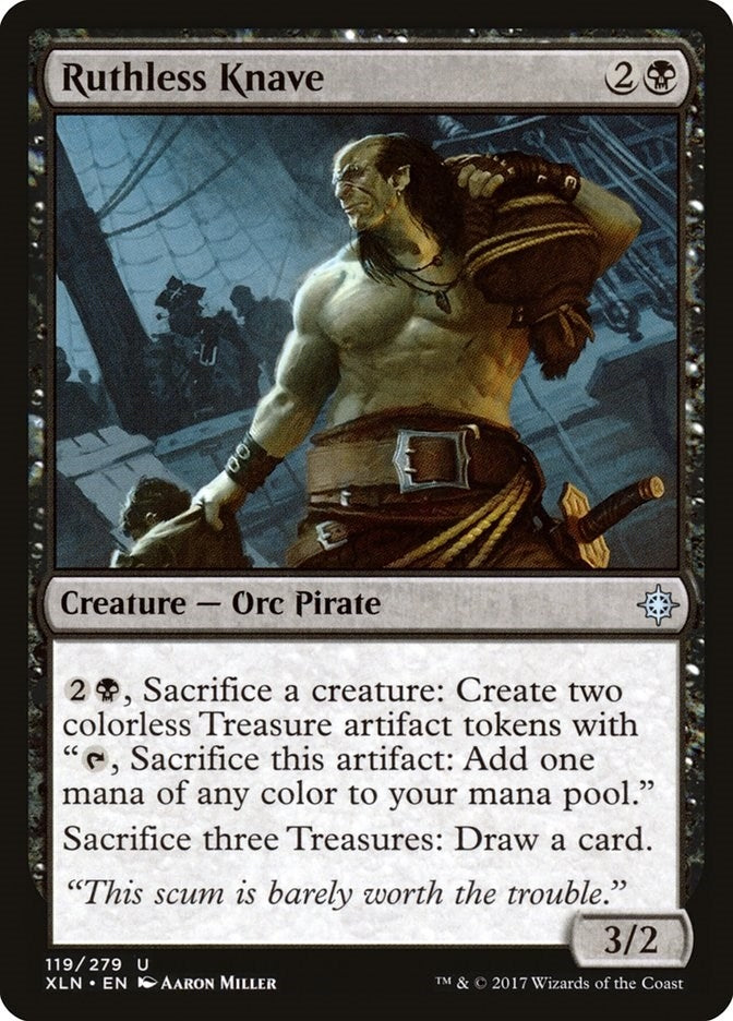 Image for Ruthless Knave (119) (XLN) - Magic: The Gathering