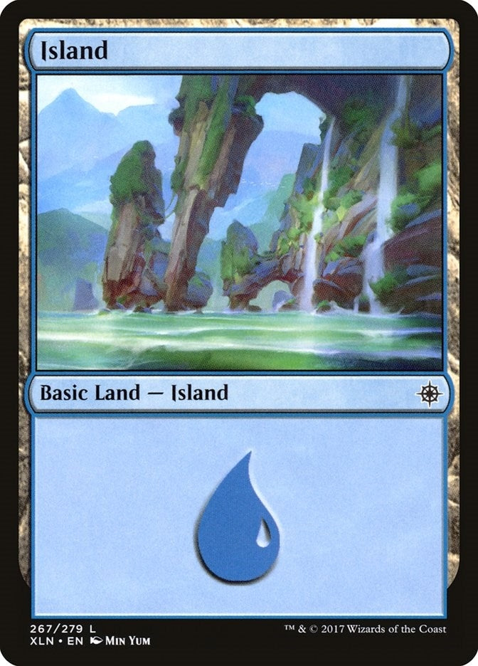 Image for Island (267) (267) (XLN) - Magic: The Gathering