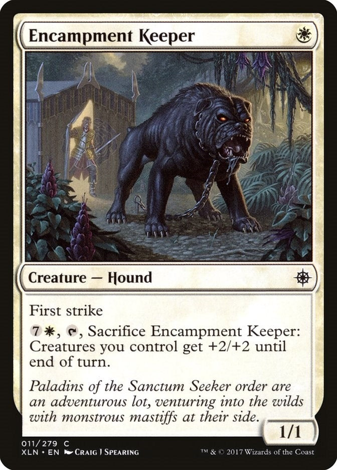 Image for Encampment Keeper (11) (XLN) - Magic: The Gathering