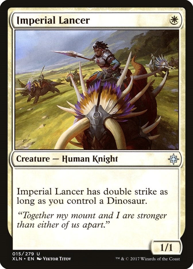 Image for Imperial Lancer (15) (XLN) - Magic: The Gathering