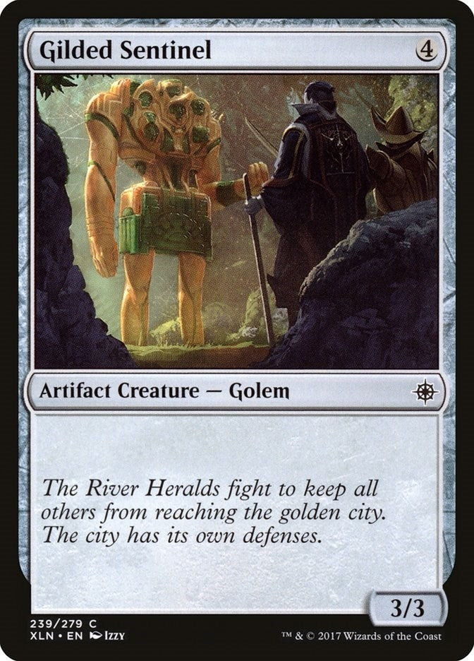 Image for Gilded Sentinel (239) (XLN) - Magic: The Gathering
