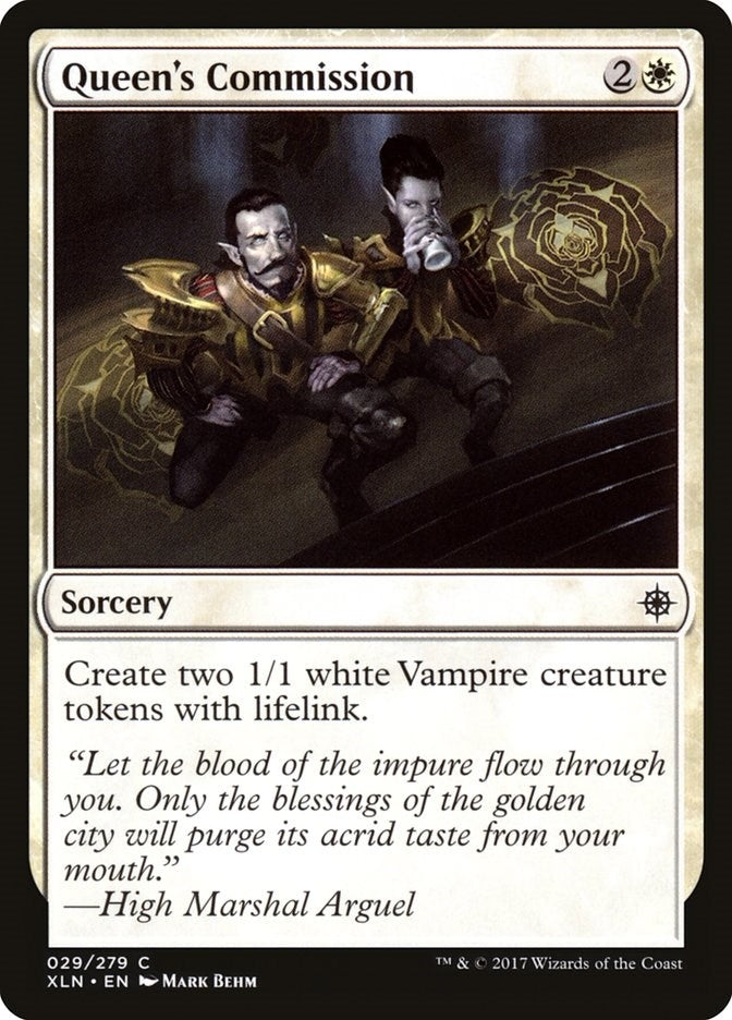 Image for Queen's Commission (29) (XLN) - Magic: The Gathering