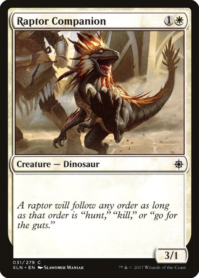 Image for Raptor Companion (31) (XLN) - Magic: The Gathering