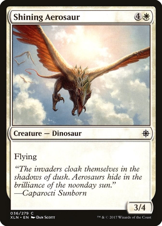 Image for Shining Aerosaur (36) (XLN) - Magic: The Gathering