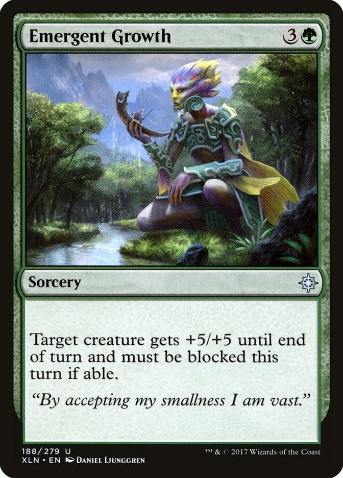 Image for Emergent Growth (188) (XLN) - Magic: The Gathering
