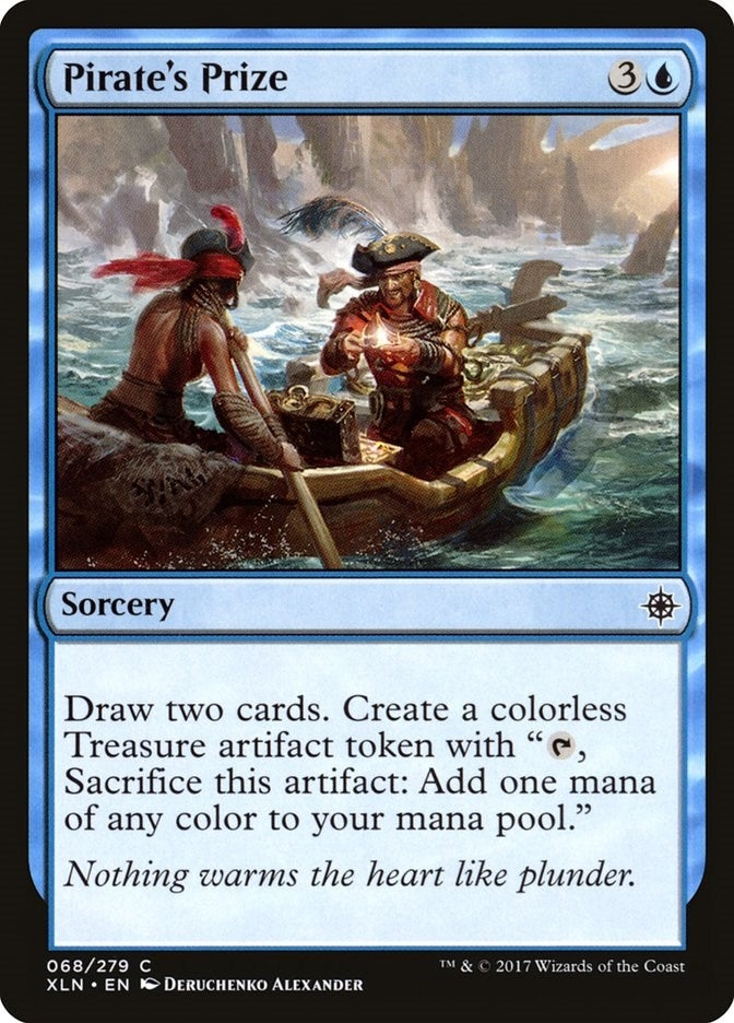 Image for Pirate's Prize (68) (XLN) - Magic: The Gathering