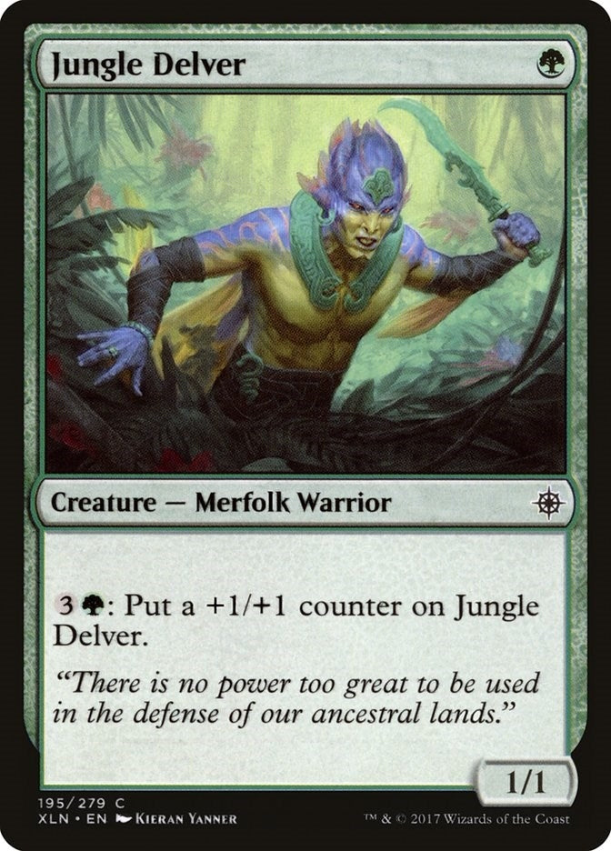 Image for Jungle Delver (195) (XLN) - Magic: The Gathering