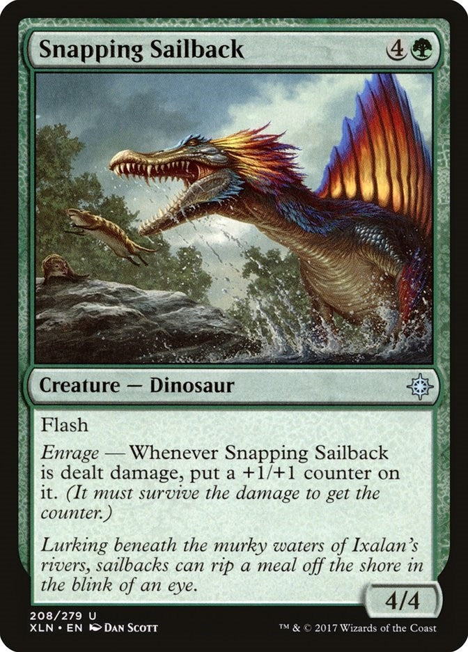 Image for Snapping Sailback (208) (XLN) - Magic: The Gathering