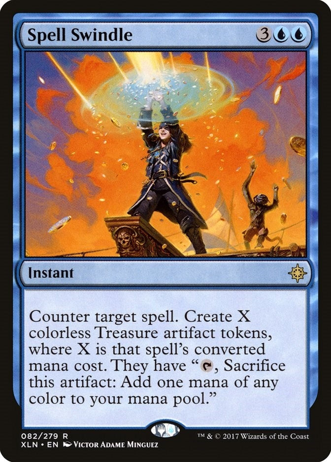 Image for Spell Swindle (82) (XLN) - Magic: The Gathering