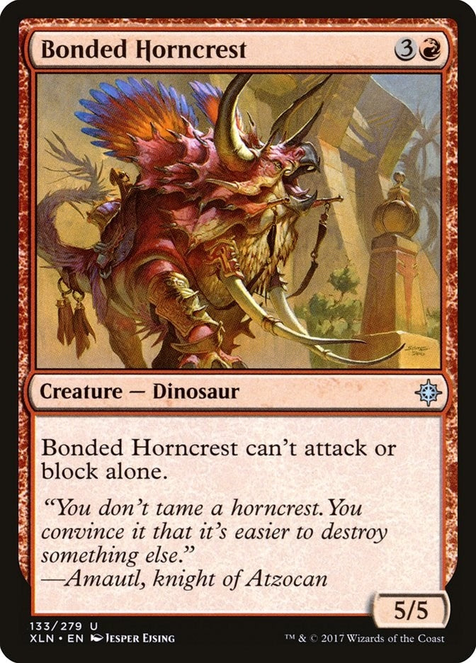 Image for Bonded Horncrest (133) (XLN) - Magic: The Gathering