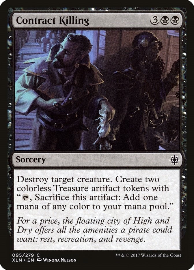 Image for Contract Killing (95) (XLN) - Magic: The Gathering