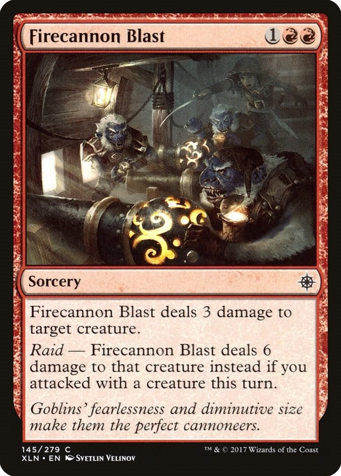 Image for Firecannon Blast (145) (XLN) - Magic: The Gathering