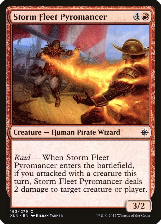 Image for Storm Fleet Pyromancer (163) (XLN) - Magic: The Gathering