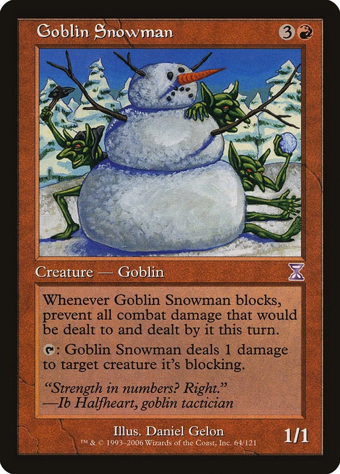 Image for Goblin Snowman (64) (TSB) - Magic: The Gathering