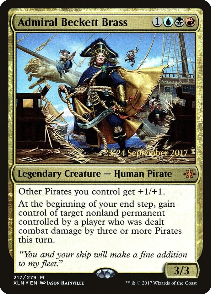 Admiral Beckett Brass (217) (PRE)
