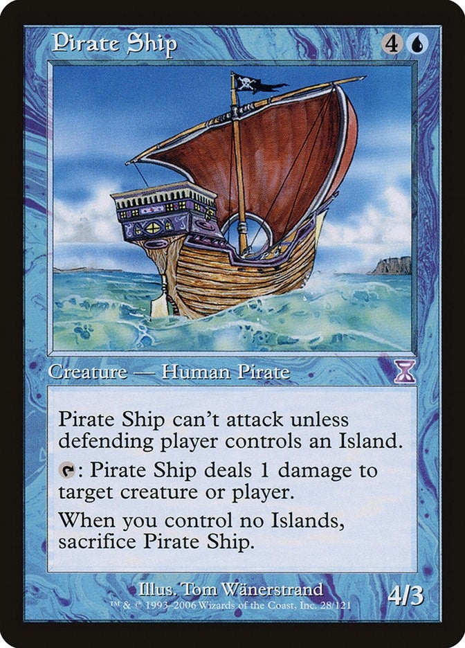 Image for Pirate Ship (28) (TSB) - Magic: The Gathering