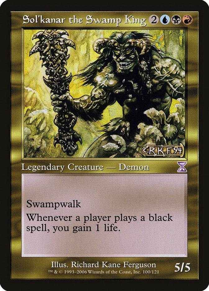 Image for Sol'kanar the Swamp King (100) (TSB) - Magic: The Gathering