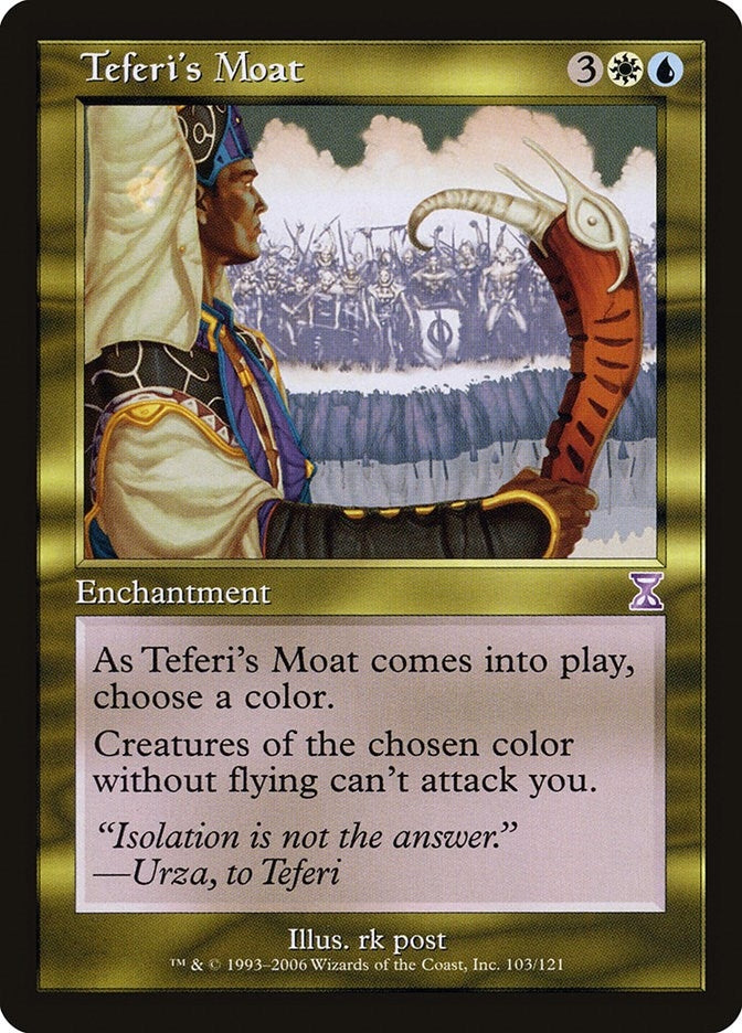 Image for Teferi's Moat (103) (TSB) - Magic: The Gathering